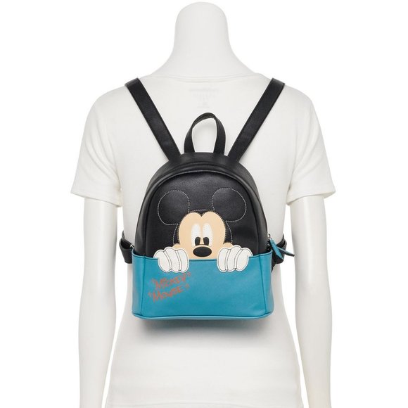 Disney Mickey Mouse Peek-a-Boo Mini Backpack - Danielle Nicole Bag Designs - Picture 2 of 5